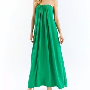 Nicole Miller New York Strapless Souffle' Gown